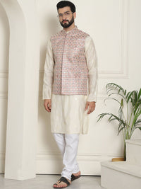 SOJANYA LUXE Jaket Nehru Kolar Mandarin Sulam Lelaki