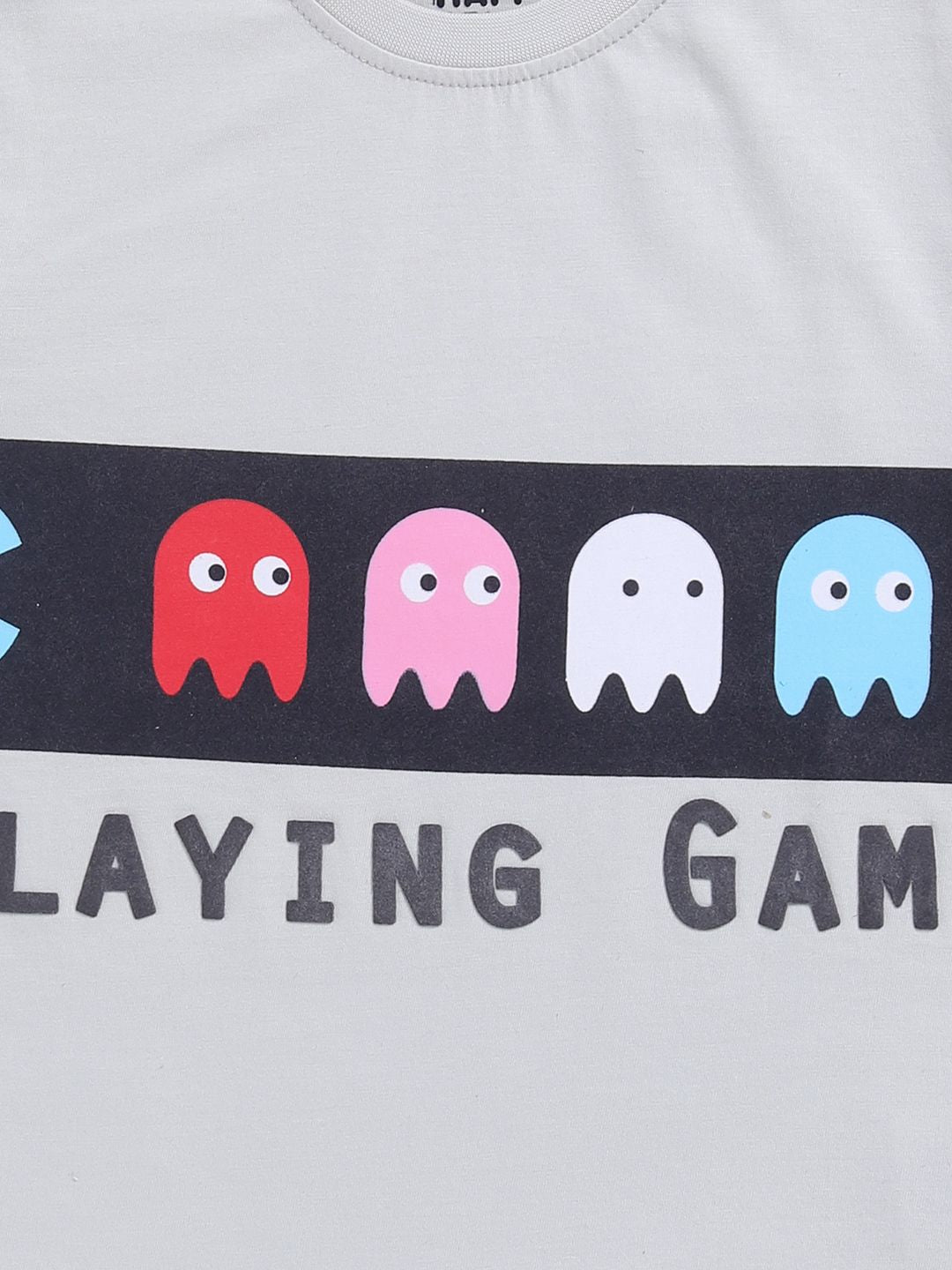 Happy Faces Boys Printed Pure Cotton T-shirt