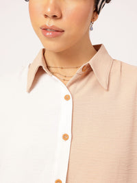 DressBerry Colourblocked Casual Shirt