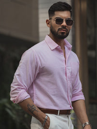Powerlook Men Opaque Striped Casual Shirt