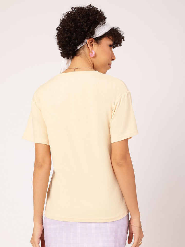DressBerry Typo Twist Printed T-shirt