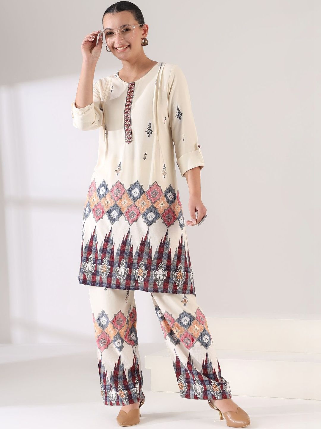 Mamicha Printed Tunic with Trousers
