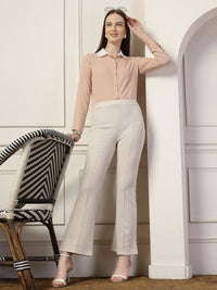 Style Quotient Women Smart Opaque Colourblocked Formal Shirt