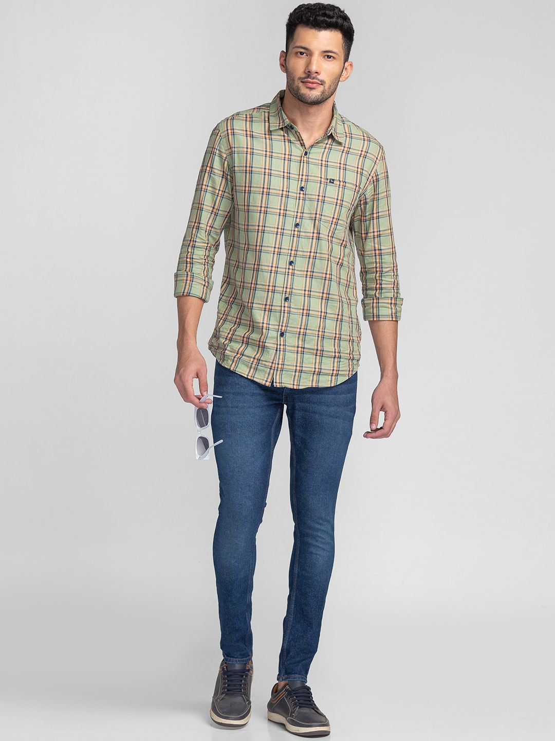 SPYKAR Men Slim Fit Low-Rise Stretchable Jeans