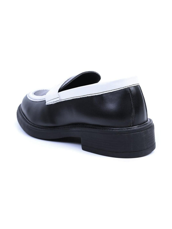 MONKSTORY Lelaki Black Loafers