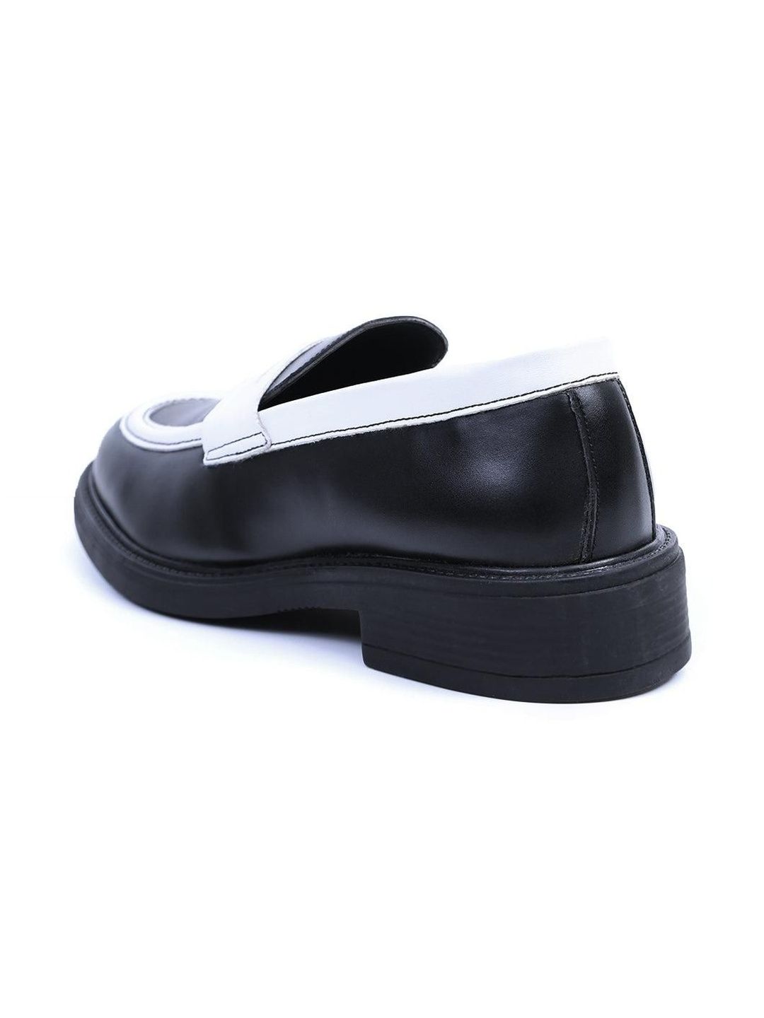 MONKSTORY Lelaki Black Loafers