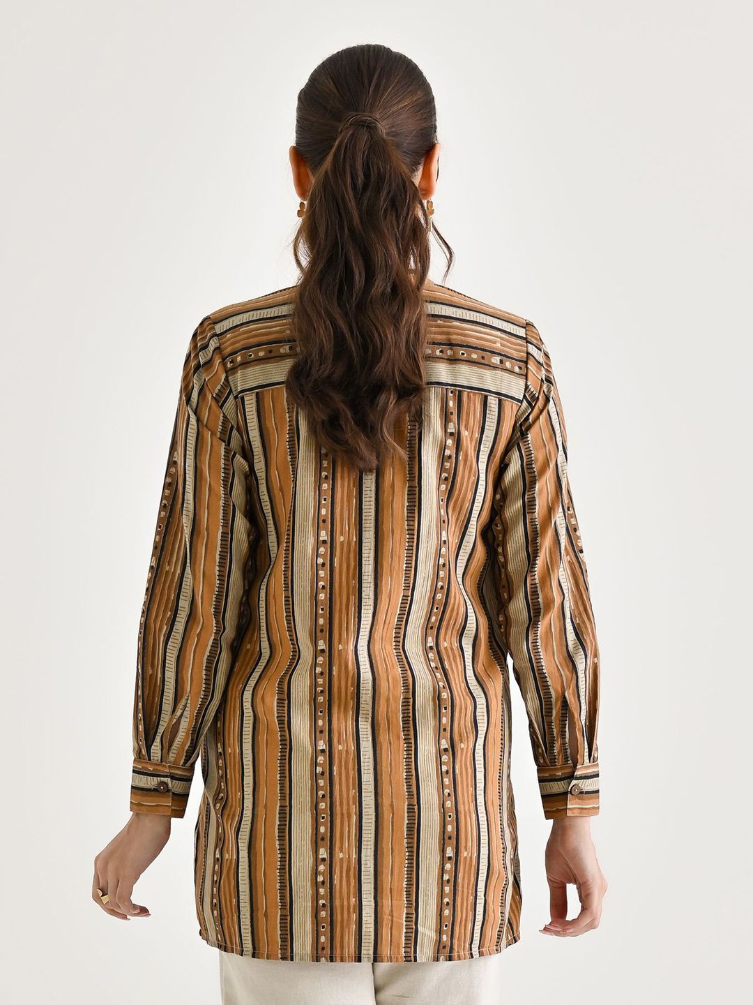 Rustorange Printed Pure Cotton Kurti