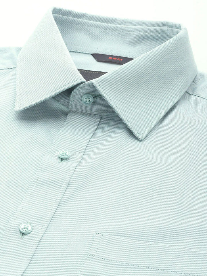 Raymond Pure Cotton Slim Fit Opaque Formal Shirt