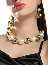 SOHI The Majest Block Jewellery Set