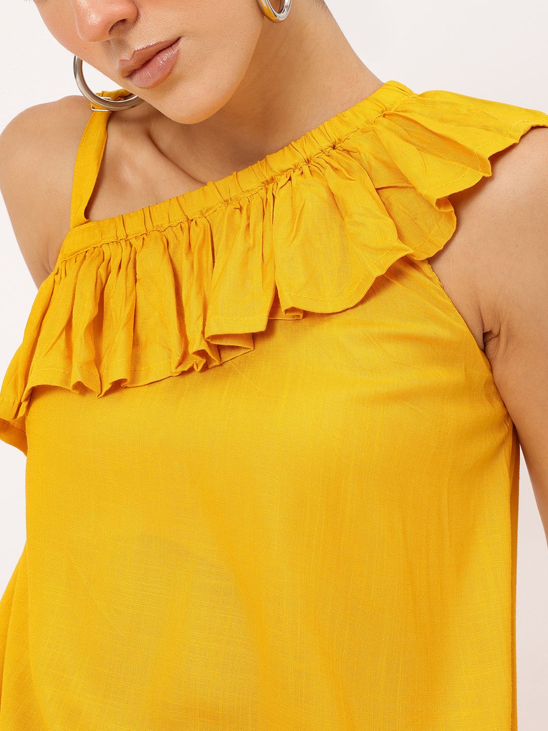 DressBerry Romantic Ruffles A-Line Dress