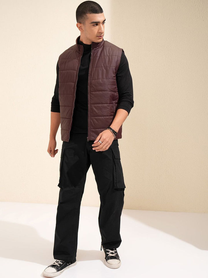 Highlander Men Crop Puffer Jacket