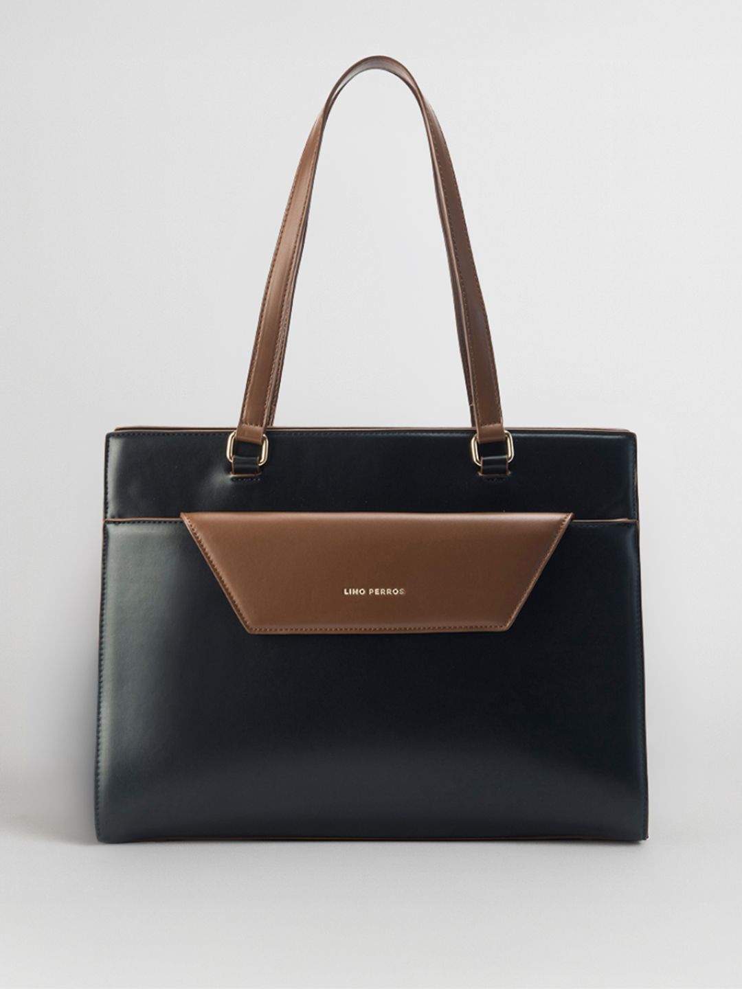 Lino Perros Colourblocked Oversized Shopper Tote Bag