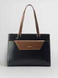 Lino Perros Colourblocked Oversized Shopper Tote Bag