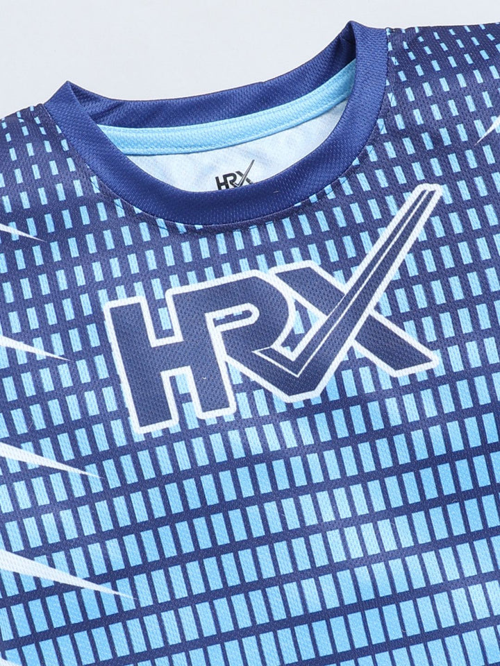 HRX by Hrithik Roshan Boys Geometric Printed T-shirt