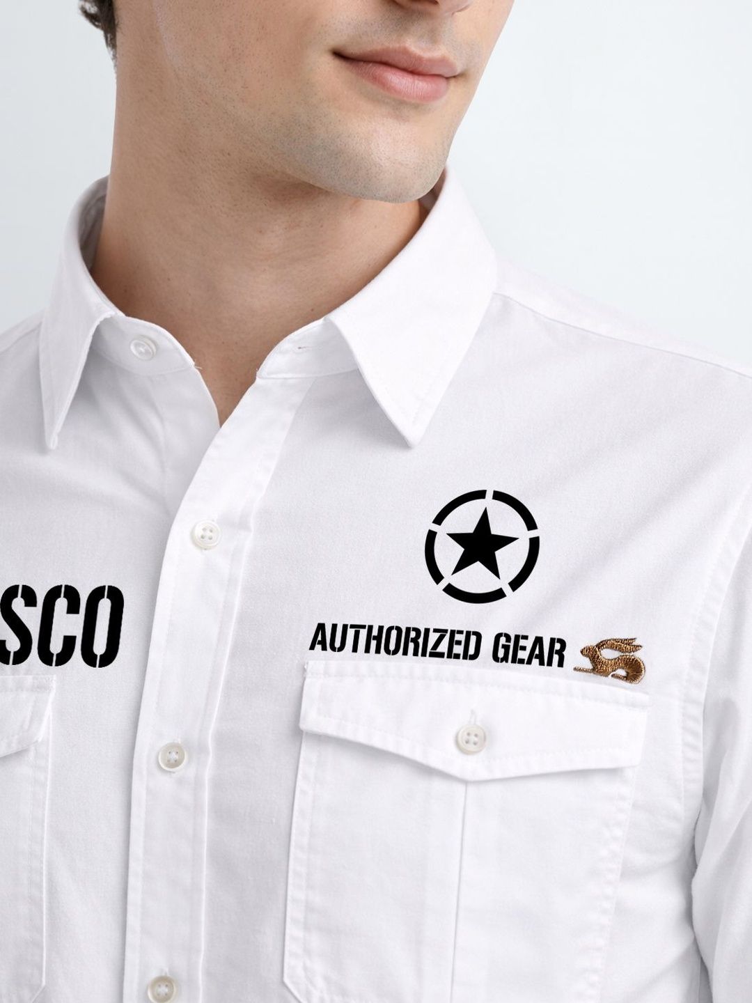 ADRO Men Standard Printed Casual Shirt