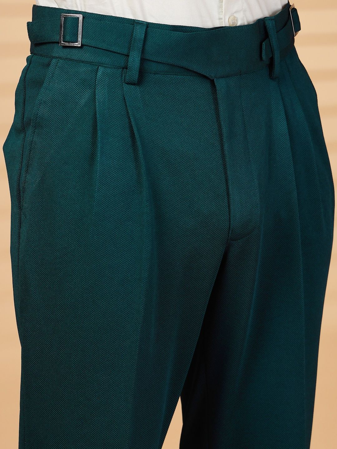 Seluar Formal Formal Lycra Hijau KLOTTHE Lelaki