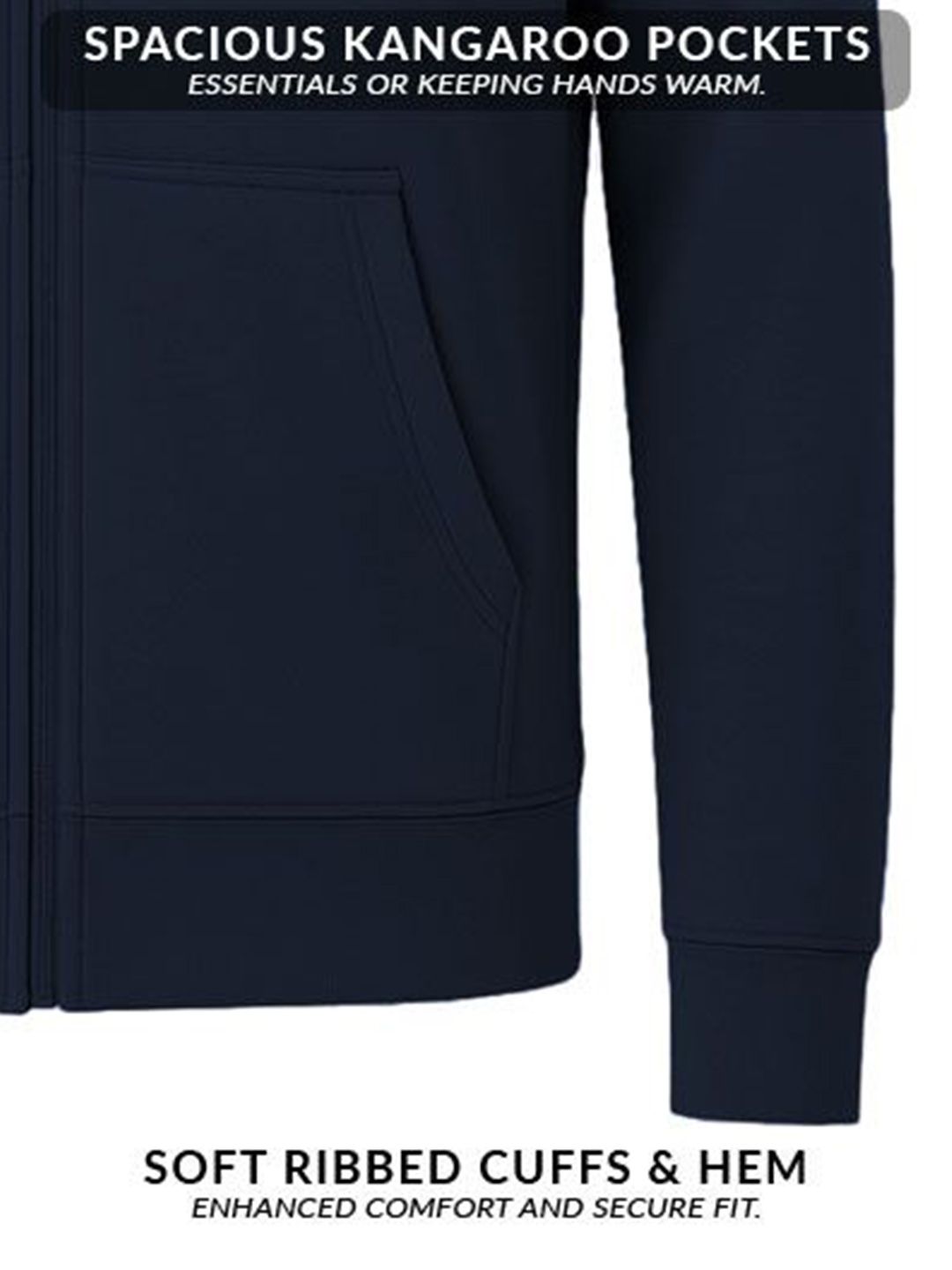 ADRO Men Printed Hooded Sweatshirt