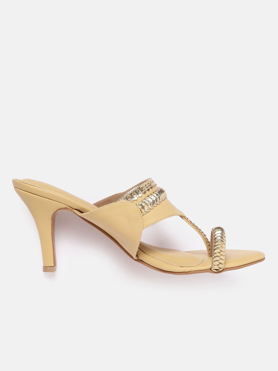 House of Pataudi Open Toe Slim Heels