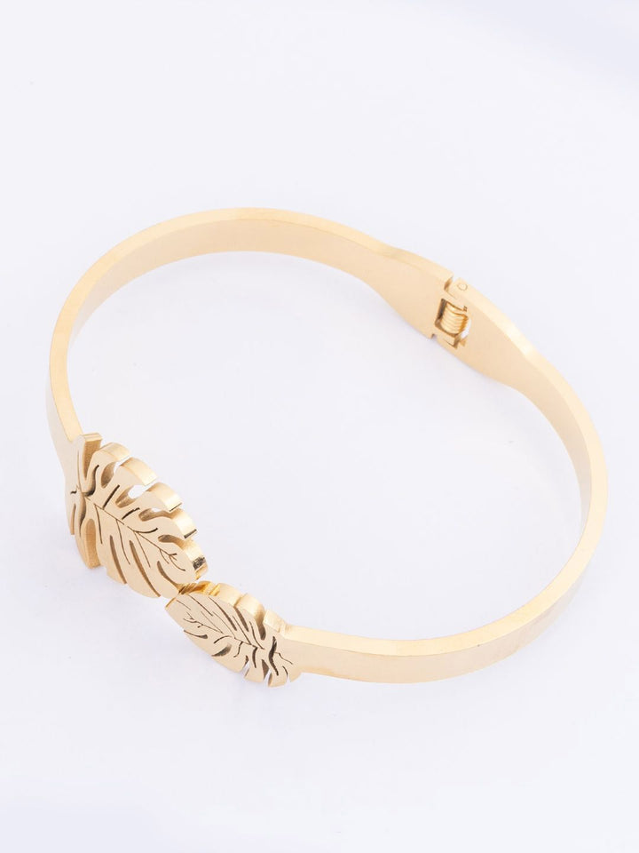 VOGUE PANASH Women Brass Gold-Plated Bangle-Style Bracelet