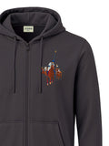 ADRO Men Printed Hooded Cotton Sweatshirt