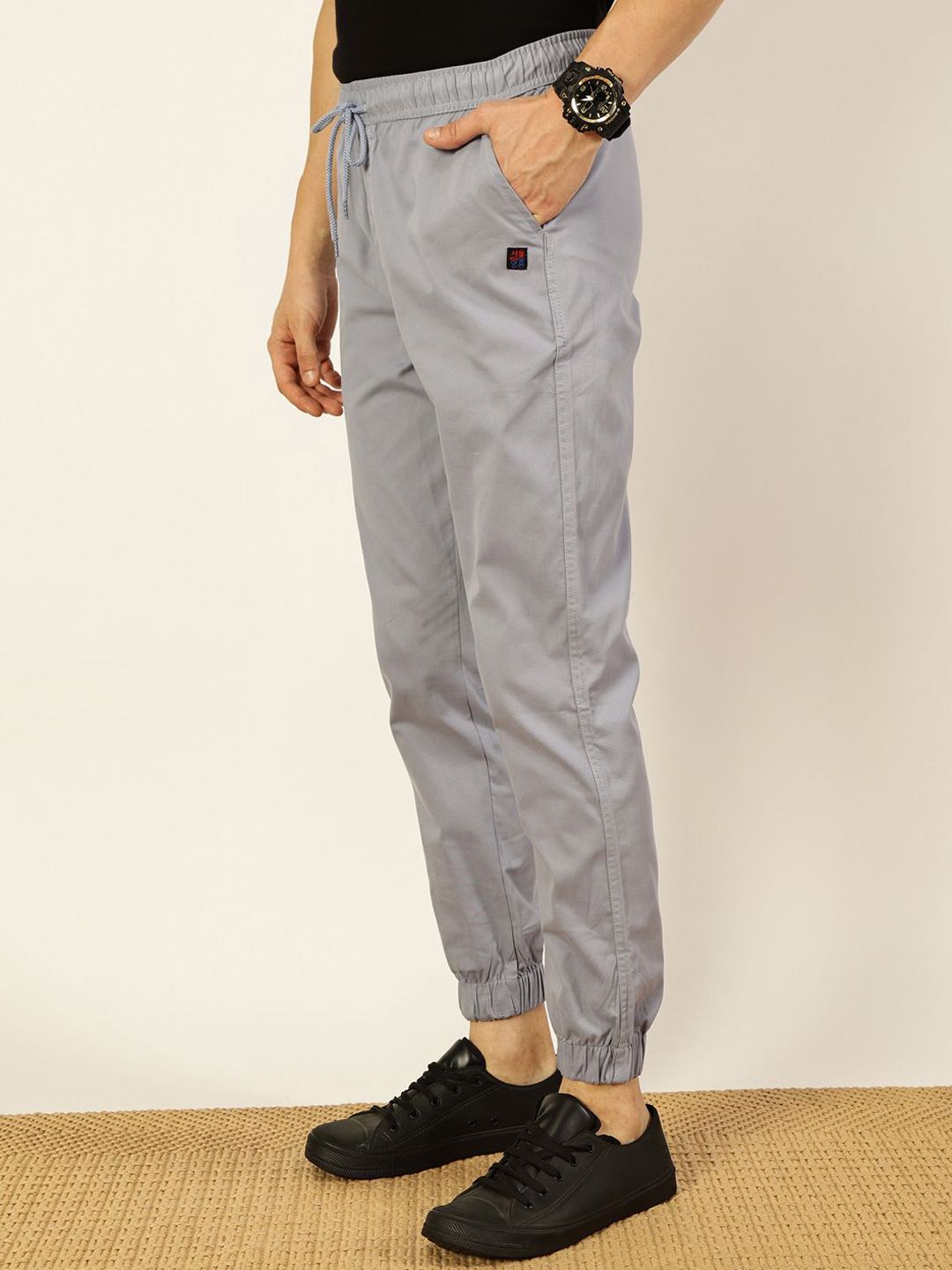 Thomas Scott Men Smart Slim Fit Joggers Trousers