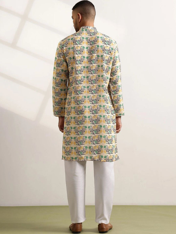 Anouk Men Floral Printed Floral Kurta