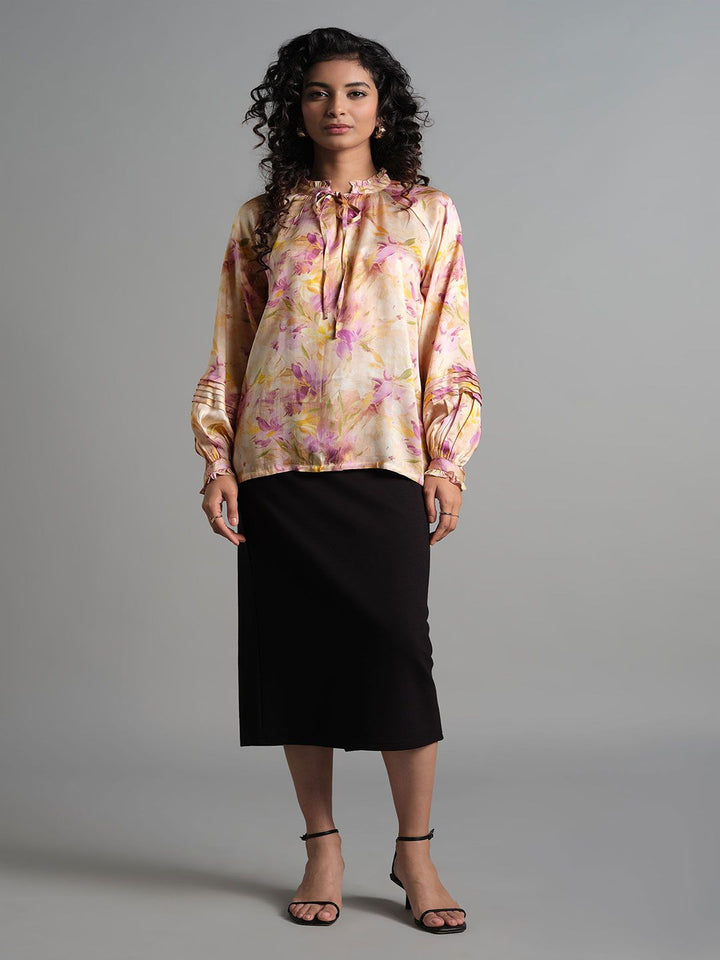 AND Floral Print Top