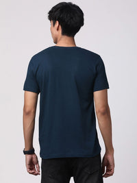 ADRO Men Graphic Printed Round Neck Cotton T-shirt