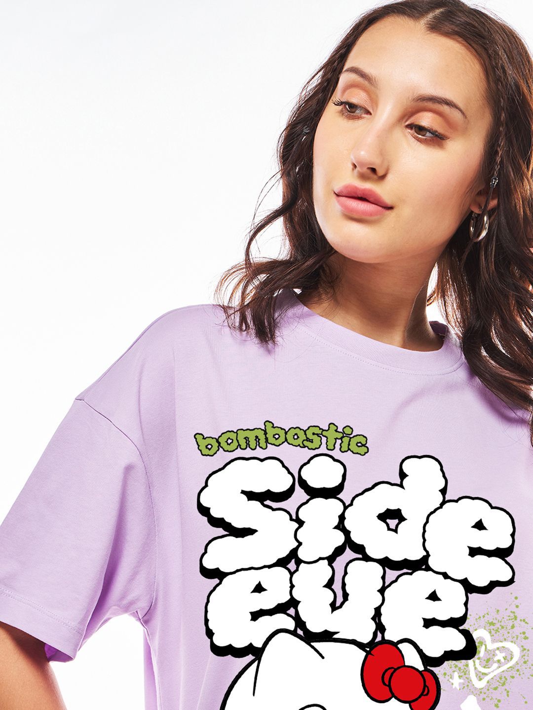 Bewakoof Printed Oversized T-shirt