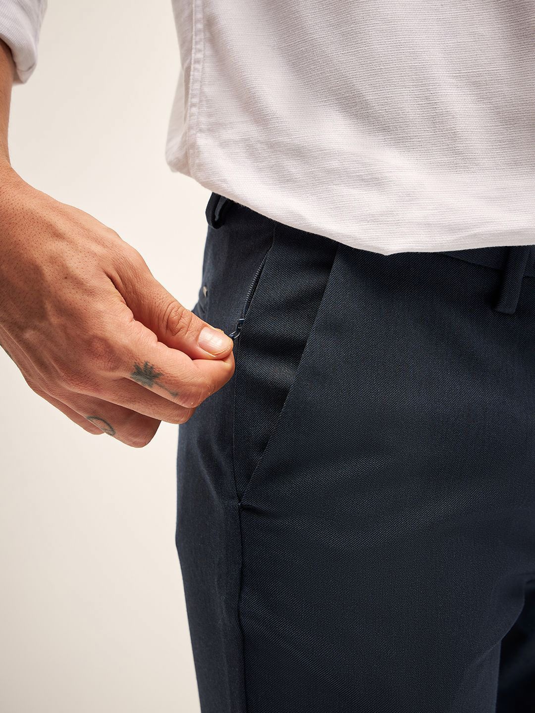 THE BEAR HOUSE Men Slim Fit Trousers