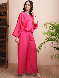 Vishudh V-Neck Top & Palazzo