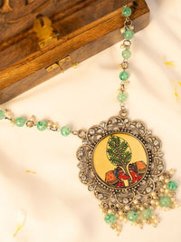 PANASH Silver-Plated Handcrafted Necklace