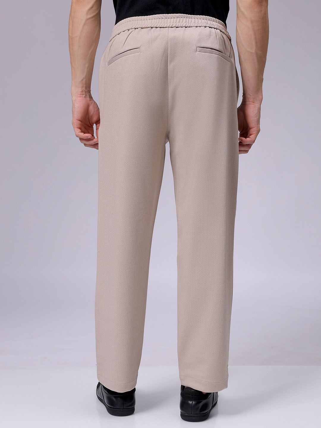 The Indian Garage Co Men Regular Fit Chinos Trousers