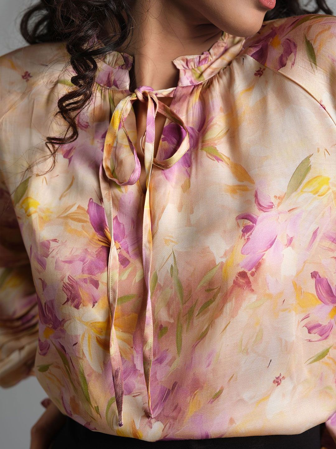 AND Floral Print Top
