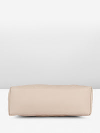 DressBerry Textured Structured Shoulder Bag with Quilted