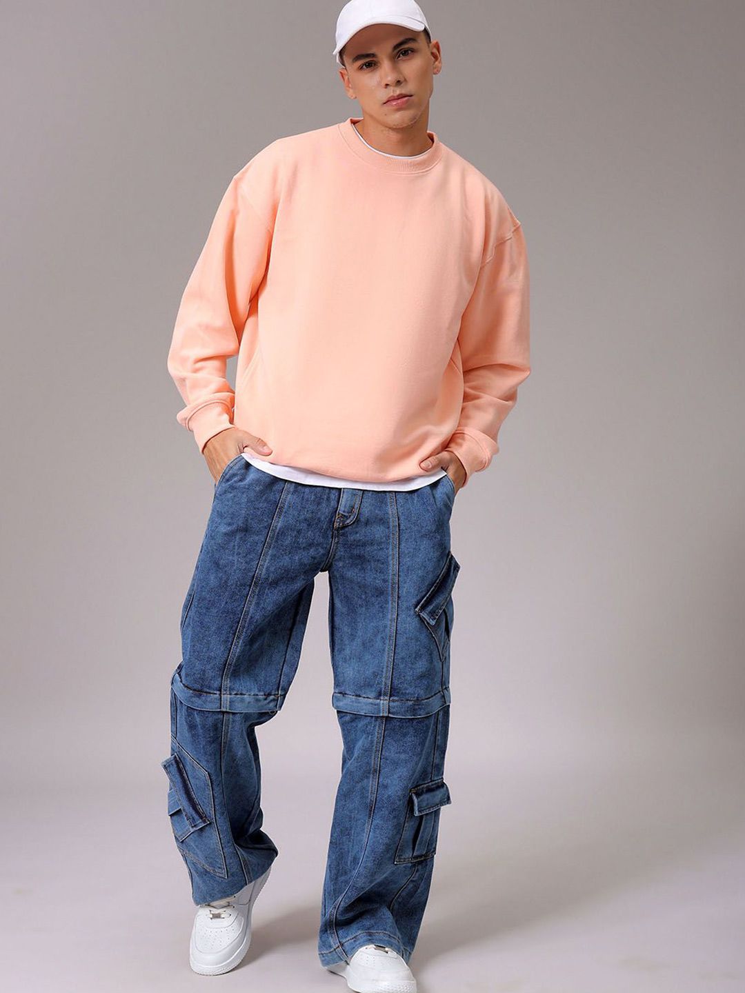 The Indian Garage Co Men Long Sleeves Round Neck Sweatshirt