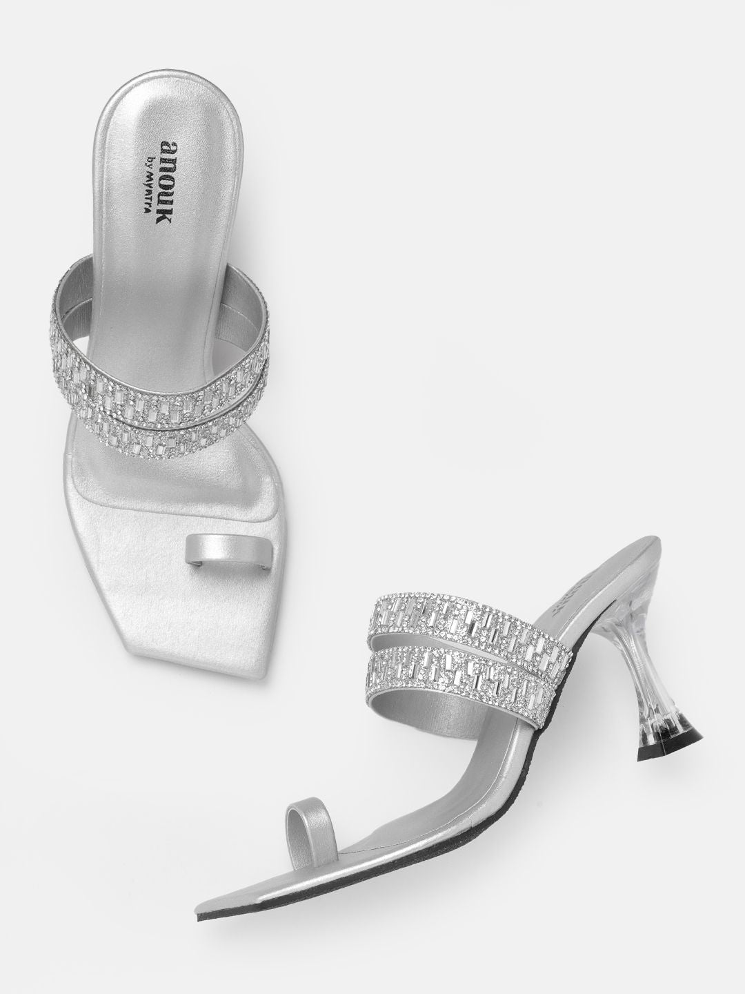 Anouk Embellished Slim Heels