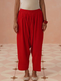 House of Chikankari Women Regular Chikankari Kurta with Trousers