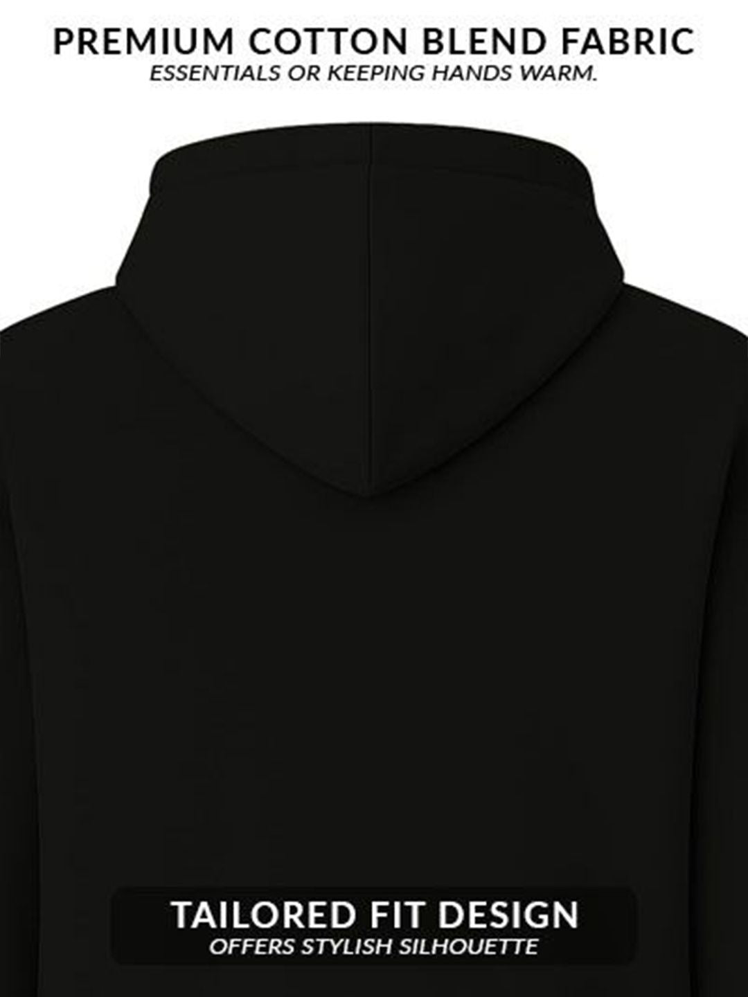 ADRO Men Printed Hooded Sweatshirt