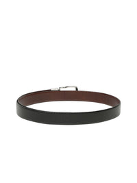 Teakwood Leathers Men Textured Leather Reversible Formal Belt