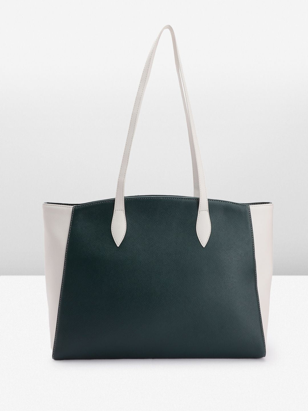 DressBerry Colourblocked Structured Shoulder Bag