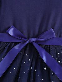 YK Embellished Fit & Flare Dress