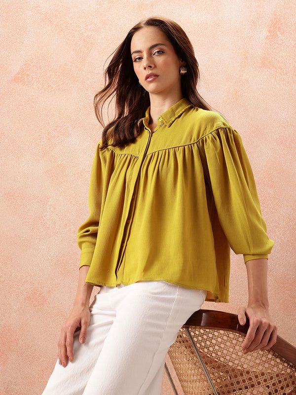 all about you Opaque Casual Shirt