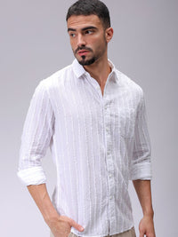 The Indian Garage Co Men Slim Fit Opaque Casual Shirt