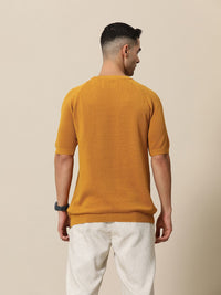 Mr Bowerbird Pure Cotton Solid Casual T-shirt