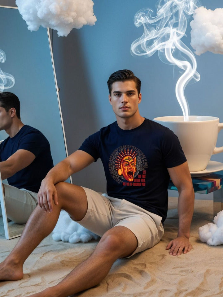 ADRO Men Printed T-shirt