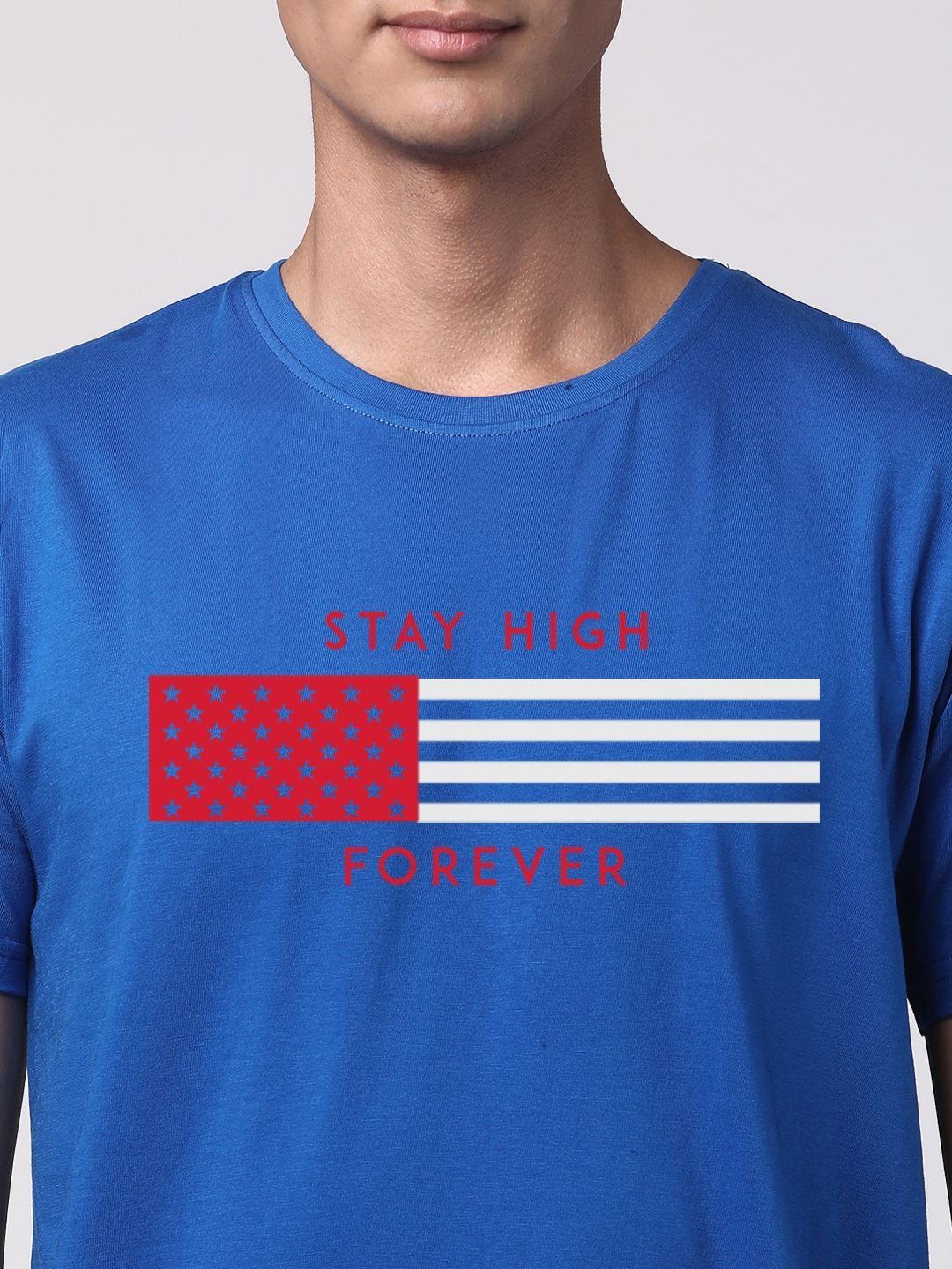 ADRO Men Graphic Printed Cotton T-shirt