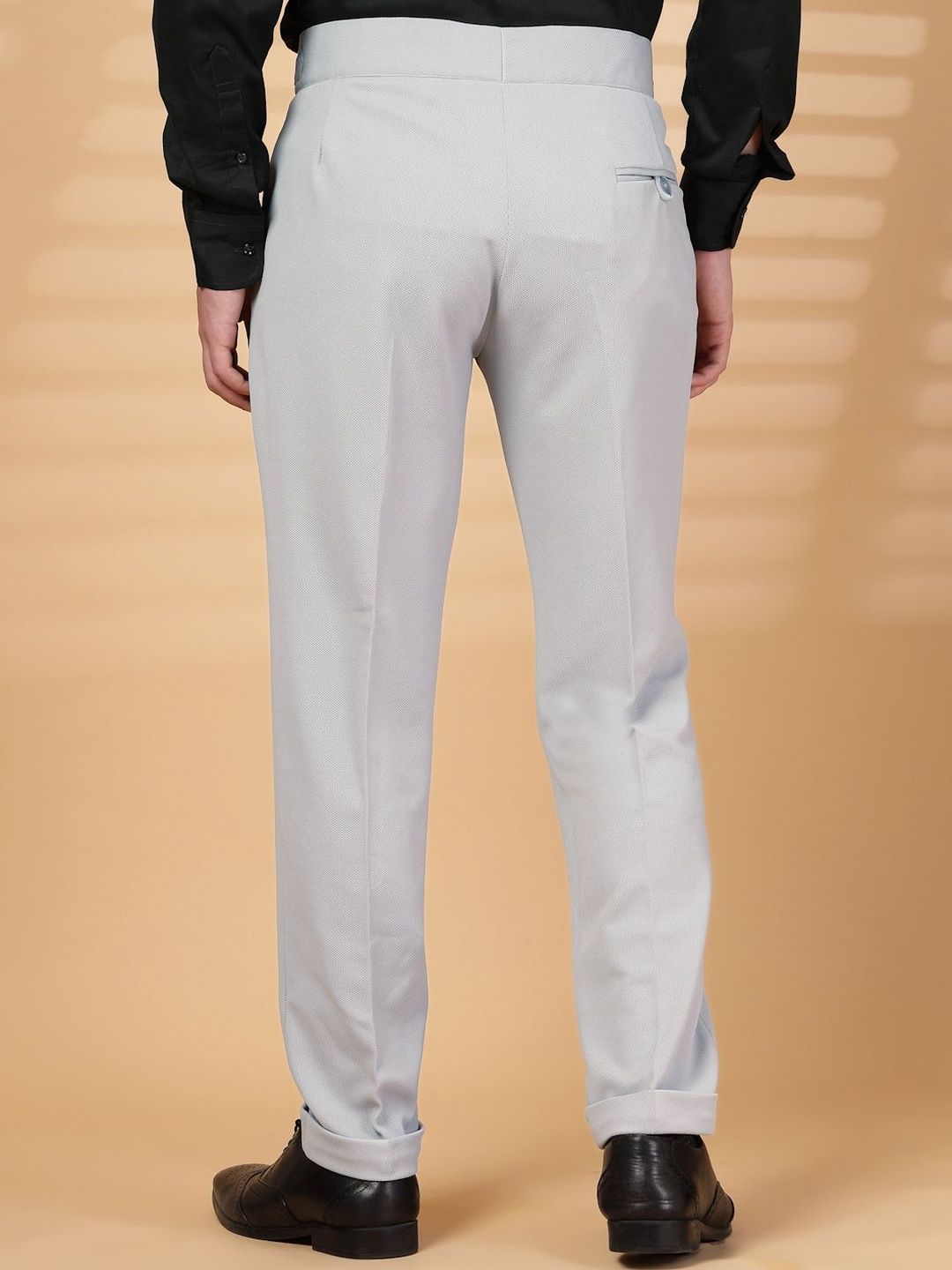 Moda Rapido Men Easy Wash Pleated Trousers