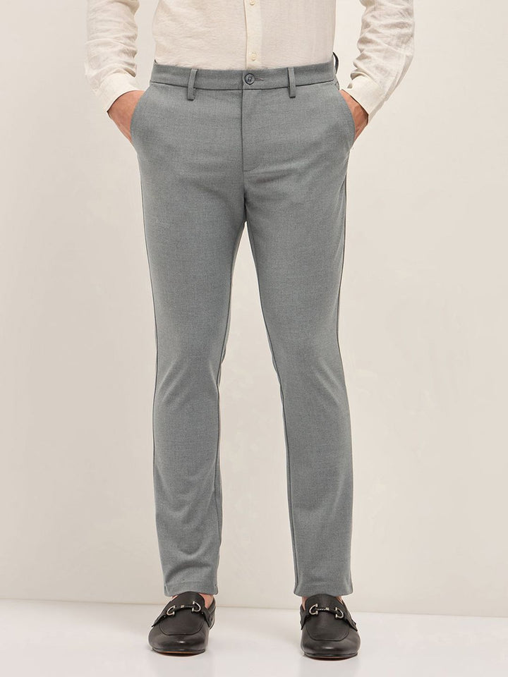 THE BEAR HOUSE Men Slim Fit Trousers