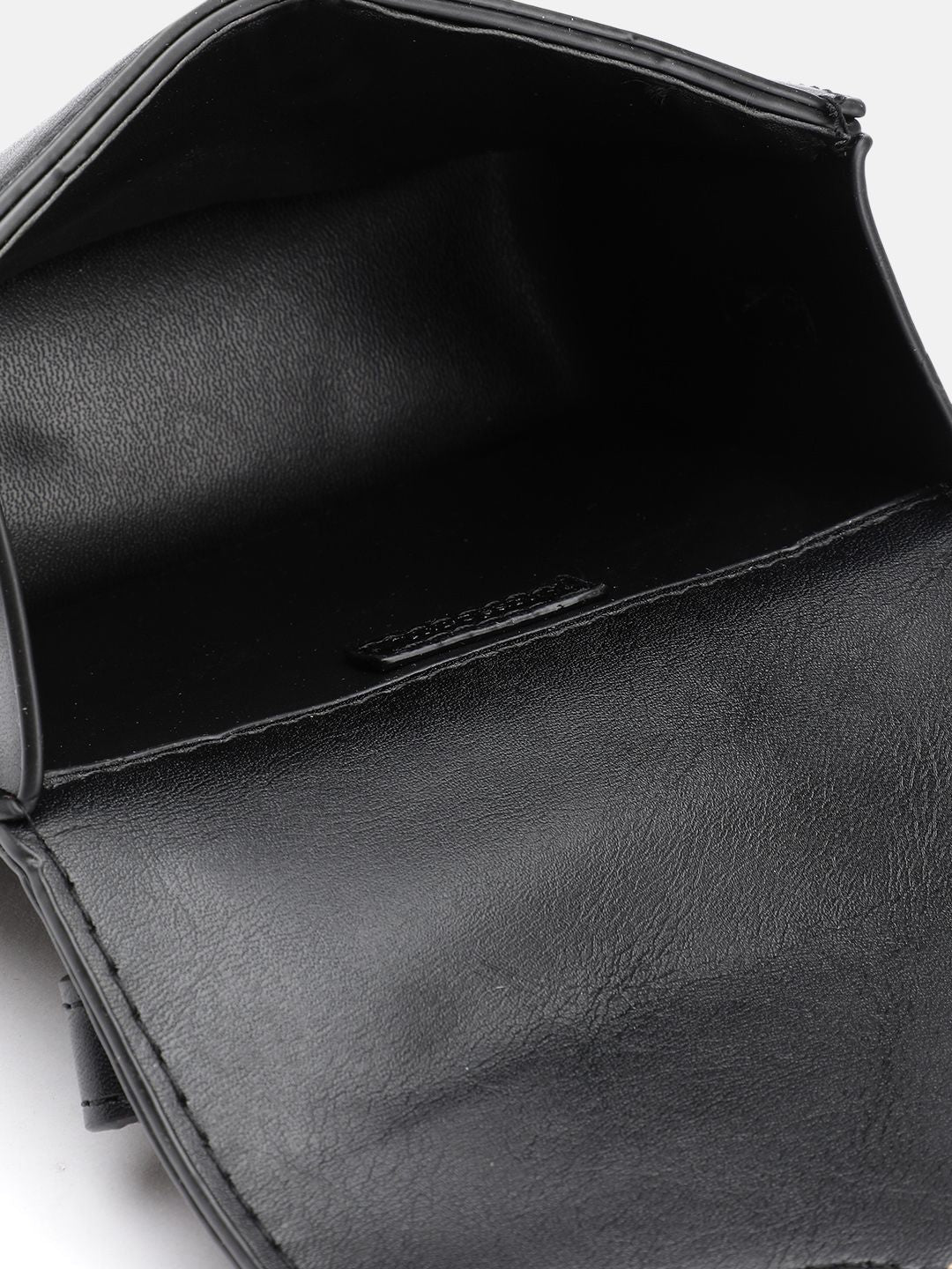DressBerry Textured Structured Satchel Bag
